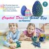 19''Large 3D Printed Dragon Egg,Articulated Dragon Inside, Surprise Big Dragons Egg Toy for Easter Basket Stuffers, for 5-7 4-6 8-12 Year Old Boys Kid Teen Girls view 4