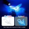 Flavery 2 Pack 3D Printed Dragon with Wings - 9 inch Flying Dragon, Flexible Articulated Winged Animal, Office Desk Pet Toy, Home Decor, Easter Basket Stuffers (Candy Rainbow+ Glow Blue) view 4