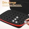 Abaodam Dice Storage Bag Portable Dice Organizer Case for Role Play Gaming Board Games Convenient Storage Mesh Pocket Accessories view 3