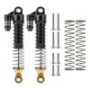 RC Car Parts for TRX4M 1/18 4M-63 4M-71 RC Crawler Upgrade Car Accessories 59MM Long Threaded Shock Absorber Oil Damper Replacement RC Car Parts(Black,Size 2pcs) view 1