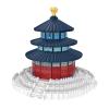 Aningde 1700Pcs Chinese Architecture Micro Building Bricks Model Kit for Adults  Detailed Architectural Display Model  Ages 14+ view 1