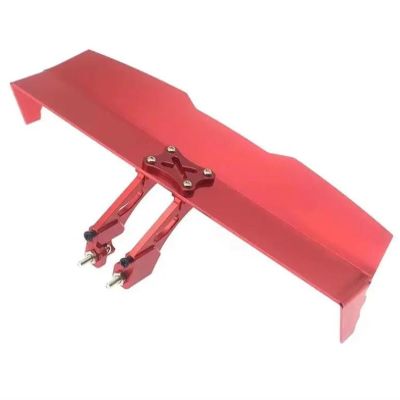 RC Car Parts for LC Racing L6147 1/14 for Wltoys 144001 124019 124017 for Truggy Wing Metal Tail Wing Accesories Upgrade Modification Rc Car Parts(Red)