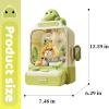 J.Chand Dinosaur Claw Machine - Mini Vending Machine with Lights and Music, Candy Machine Dispenser for Kid Ages 3+, Electronic Kids Claw Machine Game for Birthday Party Includes 10 Plush Toys view 2