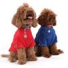 Doredo-g Teddy Bear Dog Hoodie, Plush Puppy Sweatshirt, Soft Warm Pet Outfit for Small Medium Dogs, Cozy Winter Fleece Clothes for Pets (Red, Small) view 4