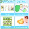 24 Pack Flower Paper Pot Craft Kit for Teachers Gifts Make Your Own Flower DIY Art and Crafts Garden Spring Floral Activity Craft Mother's Day Graduation Gift for Home School Supplies view 3