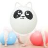 Menolana Jumping Ball,Sports Hopping Ball,Cartoon with Handle,Indoor and Outdoor Garden Game,Exercise Ball Cute Inflatable Bouncy Ball, White view 2