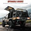 Hylukon 1/12 Scale RC Crawler, MN-82S Remote Control Car, 2.4GHz 4WD Off Road Rock Crawler Vehicle with Lights, DIY Land Cruiser Pickup Truck Toy for Adults view 4