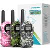 FOREDOM Walkie Talkies for Kids Walkie Talkies Long Range for Boys & Girls Age 3 to 12 Year Old Birthday Cool Army Toys - 3 Pack view 1