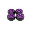 4PCS Metal Wheel Hub Drift Tire for Rc 1:28 for Wltoys K989 K969 for Mini-Q for Mini-Z HGD1 for DRZ for XRX(Purple) view 1