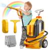 Car Wash Toys for Kids Ages 3-8, Manual Pressure Washer with 60oz Tank, Realistic Pretend Play Cleaning Set with Sponge & Towel, Outdoor Garden Water Toys Gift for Toddler Boys Girls view 1