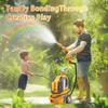 Car Wash Toys for Kids Ages 3-8, Manual Pressure Washer with 60oz Tank, Realistic Pretend Play Cleaning Set with Sponge & Towel, Outdoor Garden Water Toys Gift for Toddler Boys Girls view 2
