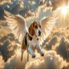 Wooden Jigsaw Puzzles Beagle Dog Angels Don't Always Have Wings Sometimes They Have Paws DIY Toys Challenging Puzzle Props 1000 Piece for Adults and Kids Family Game Thick Sturdy view 1