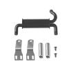 1/10 RC Car Metal EXhause Exhaust Pipe Tailpipe for 1:10 Rock Crawler TRX4 Axial SCX10 90046 RC4WD D90 Decoration Parts view 2