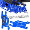 BRCatWPark RC Upgrades Part for 1/10 Rustler 2WD/Rustler 2WD VXL,Stampede 2WD/Stampede 2WD VXL,Aluminum Suspension Arms & Caster Block,Steering Blocks,Rear Stub Axle Carriers w/Bearings,Navy Blue view 4