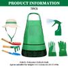 Kids Gardening Set 7Pcs/Set Educational Toddler Gardening Set Includes Apron, Sprayer, Gloves, Hat, Rake, Shovels Kids Gardening Tool Set for Gardening Cosplay Gift for Kids,Kids Gardening Tool Set view 4