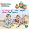 19 inch Large 3D Printed Dragon Glow in the Dark,Dragon Eggs with Dragon Inside,Surprise Dragon Egg Toy,Prefilled Easter Eggs Basket Stuffers for Boys Kids Teen 5-7 4-6 8-12 view 3