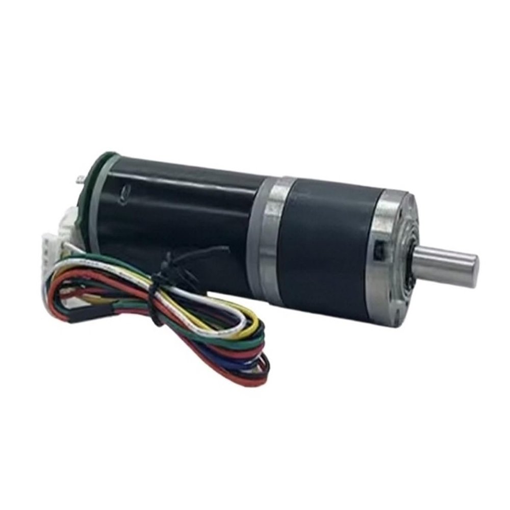 100kg 32mm 32-31ZY Planetary Encoder Brushed Reduction Motor 12V24V High Torque Motor Micro DC Speed Control Motor(296RPM_12V Diameter 8MM)