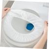 10pcs White Non-Woven Fabric Portable Potty Cover Potty Training Liner Toilet Seat Covers Toilet Mat view 4