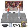 YRPRSODF Dance Mat for Kids and Adults, TV Dance Mats Game for Girls Boys,Dance pad for Exercise, Double Dancing Mat for Family Games,Gifts Ideas for Girls and Boys,Grey view 1