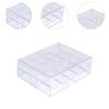Menolana Acrylic Chip Case Chip Carrier Lightweight Organizer Container Chip Tray Transparent for Family Parties Tabletop Game Travel view 3