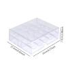 Menolana Acrylic Chip Case Chip Carrier Lightweight Organizer Container Chip Tray Transparent for Family Parties Tabletop Game Travel view 4