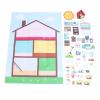 Felt Story Board 39pcs Room Decor with Furniture for Children, Create Fun Stories in Child's Own Room, Preschool Learning Activities for Kids Above 3 Years Old view 4