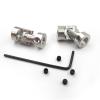 4PCS Metal Universal Joints Model Boat Couplers Steering Connectors Shaft Adapters(3.17-3.17mm) view 3