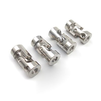 4PCS Metal Universal Joints Model Boat Couplers Steering Connectors Shaft Adapters(3-5mm)