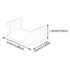 EHJRE 30Pcs Track Fixer Clips for Tracks Track Fixing Clips Train Accessories for Toddlers, Clear view 2