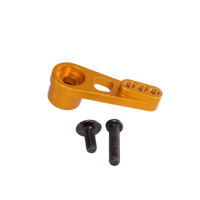 36T Metal servo arm Suitable for JX Digital Servo PDI-1181MG 18g 3.5KG Metal Gear Servo(Gold)