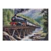 Wooden Puzzle - Valley Steam Train - Forest Stream Landscape Jigsaw PuzzlesWooden Puzzles for Adults 300 Pieces Unique Gifts for Wall ArtChallenge PuzzlesPuzzlesEducational Games view 3