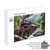 Wooden Puzzle - Valley Steam Train - Forest Stream Landscape Jigsaw PuzzlesWooden Puzzles for Adults 300 Pieces Unique Gifts for Wall ArtChallenge PuzzlesPuzzlesEducational Games view 4