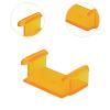 DYNWAVE 30x Track Fixer Train Accessories, Sturdy Track Fixing Clips Track Parts Set for Children Toddlers 3 4 5 Years Old, Yellow view 4