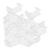 DYNWAVE 30x Track Fixer Train Accessories, Sturdy Track Fixing Clips Track Parts Set for Children Toddlers 3 4 5 Years Old, Clear view 1