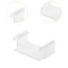 DYNWAVE 30x Track Fixer Train Accessories, Sturdy Track Fixing Clips Track Parts Set for Children Toddlers 3 4 5 Years Old, Clear view 3