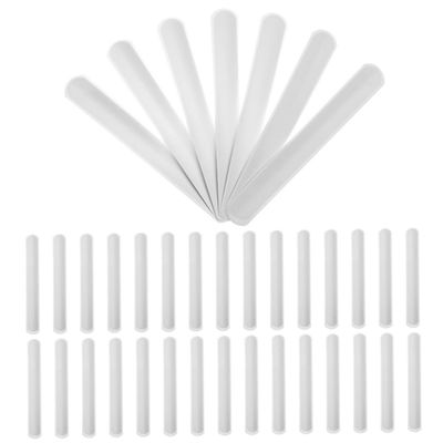 ARTSEWPLY 60pcs Blank Graffiti Slap Bracelets for Painting Comfortable Material for Kindergarten Parties and School Crafts for Boys and Girls Festivals and Events