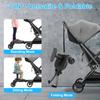 2 in 1 Sit and Stand Buggy Wheeled Board Suitable for Most Brands of Strollers,Stroller Board Attachment for Toddler 3-7 Years Old view 3