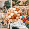 GOGOSO Cream Ball Pit Balls 100 Balls, 2.2 Inch Ball Pool Balls for Baby Fun Toys, Different Shaped for Toddler Ball Pit, Boys Girl Kids Birthday, Tent,Slides, Nude view 4
