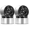 4pcs Vintage Metal 1.9 Inch Beadlock Wheel Rims Compatible with 1/10 RC Crawler Cars Gen8 view 1