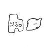 Motorcycle Carburetor Floating Gasket Seal Needle Valve Parts for XRV750 RD07 1993-2003 XRV 750 RD 07 view 2