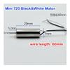 POWTAXBJGD 720 Coreless Electronic Starter DC 3.7V 48000RPM High Speed Aircraft Electronic Starter Ndfbe 7mm*20mm Electronic Starter RC Drone(Black and White Wire) view 3