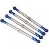 VyTRdW 8pcs Metal Push Rod Link Turnbuckle Set 1/10 RC Cars Compatible with Revo 2.0 Upgrade Parts view 3