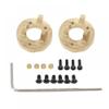 VyTRdW Brass Steering Cup Rear Counterweight Brake Disc Compatible with RC Cars Like Jimny FMS 1/18 1/24 view 1