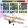 Dancing Wings Hobby DWHobby S.E.5a Single seat Single Engine Biplane Fighter (Balsa&Ply) with a Wingspan of 1010M Assemble DIY KIT balsawood Remote-Controlled Aircraft (S4401B) view 3