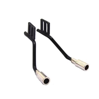 1Pair Metal Simulation Exhaust Pipe Gas Vent for Trax-xas Trx4 for Defender for Bronco SCX10 Rc Car Parts Exhaust Manifold replacement part