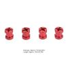 4PCS 12mm Dia 15mm Length Hex Hub Extenssion with Lock Pins for RC Cars, Aluminum Alloy RC Wheel Hex Spacer (a) view 2