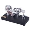 BrickCraftWorks Hot Air Sterling Engine Kit for Adults, High Temperature Metal Gamma Hot-air Stirling Engine Model with Bulb Educational Toys Gifts view 1