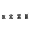 4PCS 12mm Dia 15mm Length Hex Hub Extenssion with Lock Pins for RC Cars, Aluminum Alloy RC Wheel Hex Spacer (b) view 3
