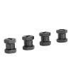 4PCS 12mm Dia 15mm Length Hex Hub Extenssion with Lock Pins for RC Cars, Aluminum Alloy RC Wheel Hex Spacer (b) view 4