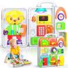 Montessori Busy Board for 1 Year Old Boy Toy, Birthday Gifts for 12-18 Month Old Boy Girl, Learning Toys for Toddlers 1-3, Toddler Gift for One Year Old Toy view 1